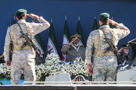 مراسم سی‌وهشتمین سالروز ارتش جمهوری اسلامی ایران